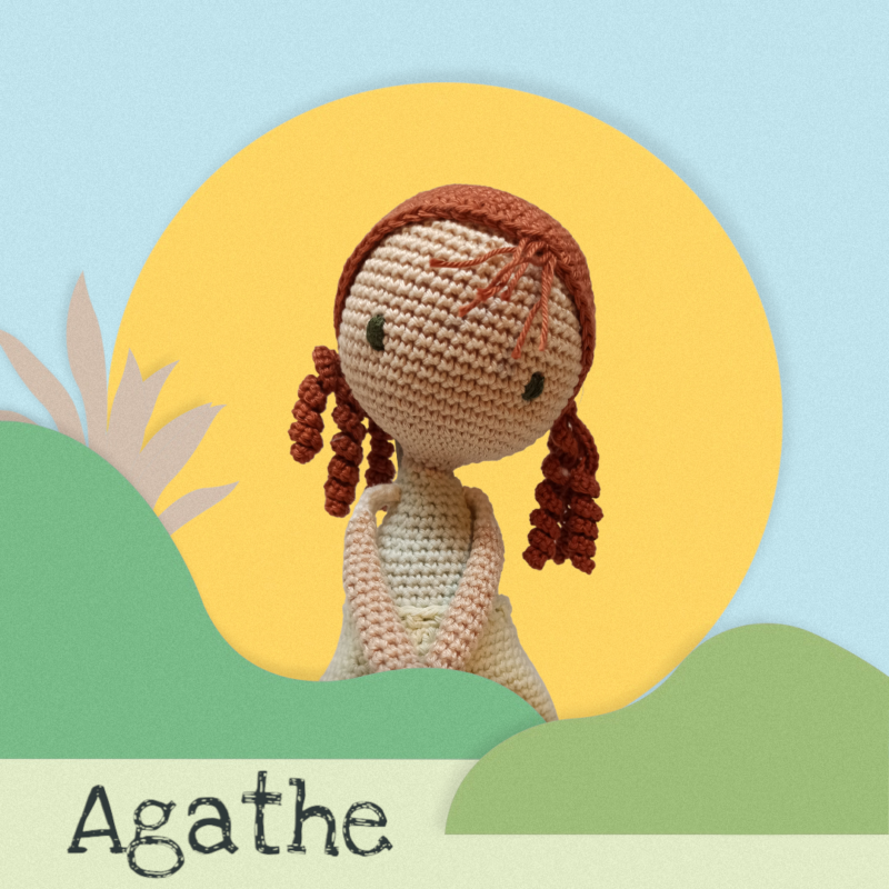 Poupée au crochet, Agathe