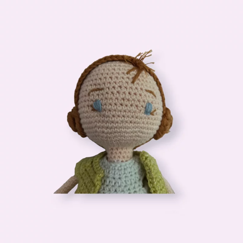 Poupée au crochet Hortense de PIque Ethic