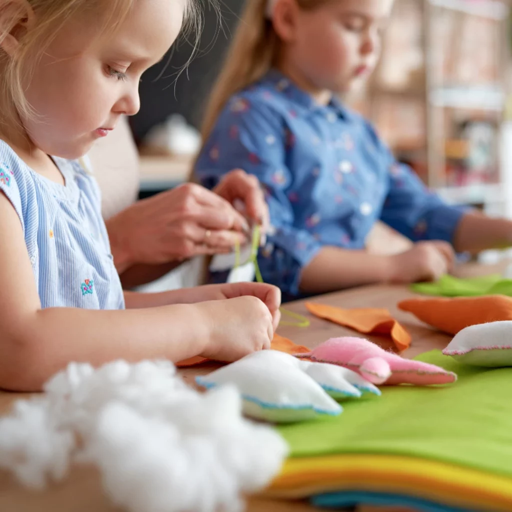 coudre un doudou, un jeu d'enfant