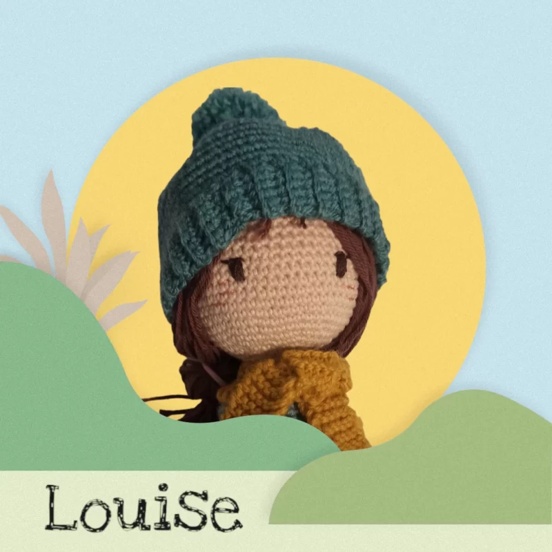 Poupée au crochet Louise